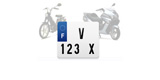Plaques Immatriculation CYCLO