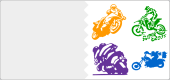 Stickers Motos