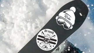 Stickers Déco Snowboard & Ski