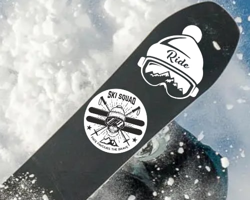 Stickers Snowboard & Ski